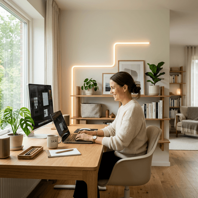 En rolig arbeidshverdag